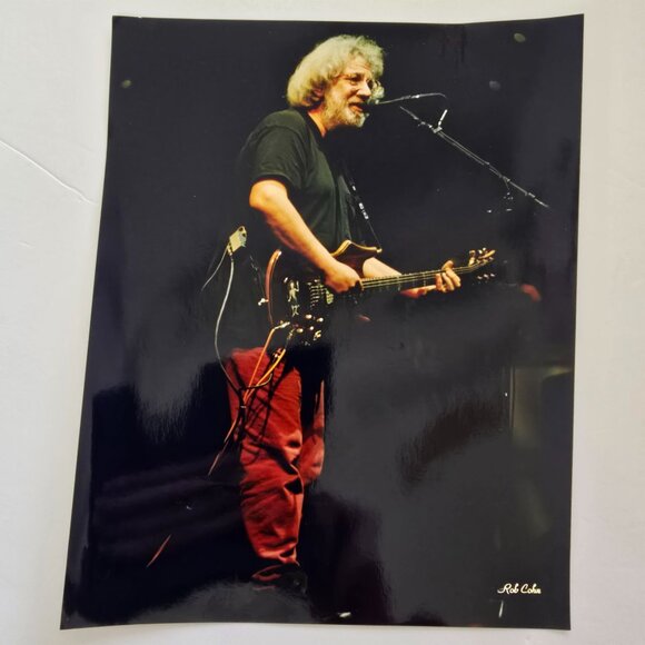 Jerry Garcia Photo Print By Rob Cohn Licensed By Estate Of Jerry Garcia - Picture 10 of 16